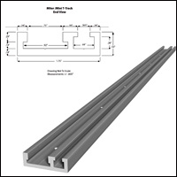 Mini T Track Miter Track Combo